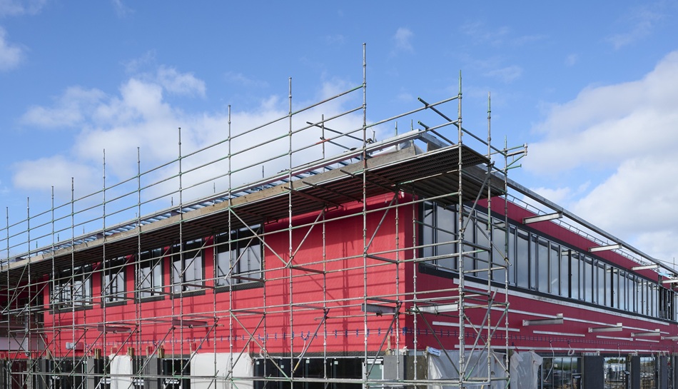 The Highlands' first Passivhaus school features offsite Wraptite® installation cover image